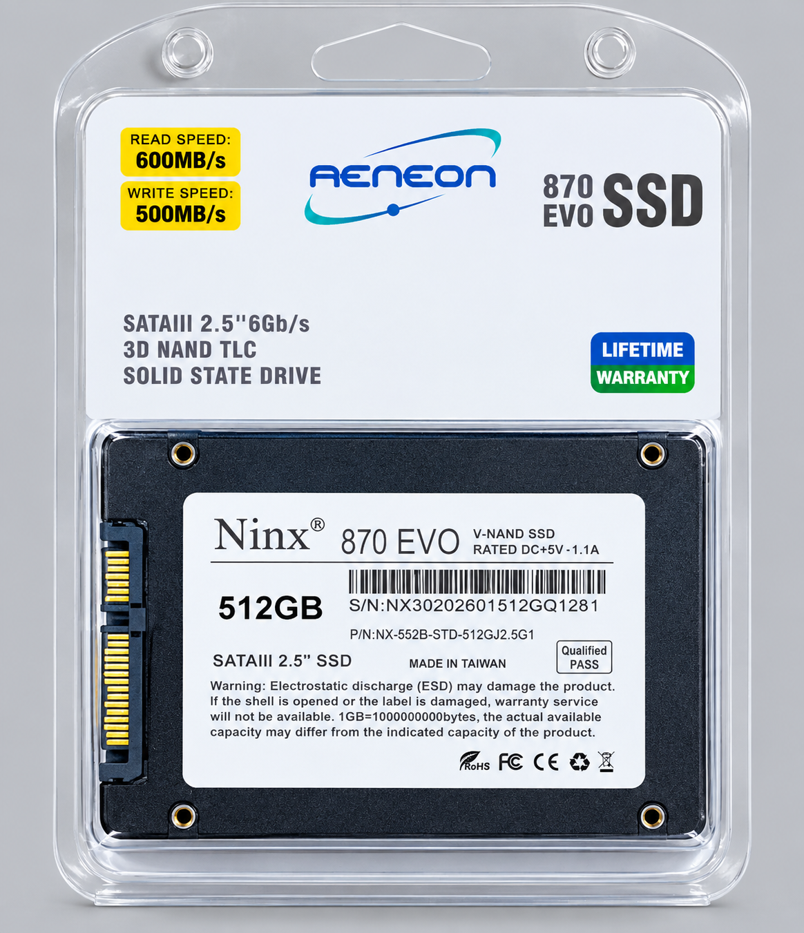 Ninx 870 évo 512Gb